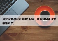 企業(yè)網(wǎng)站建設策劃書1萬字（企業(yè)網(wǎng)站建設方案策劃書）