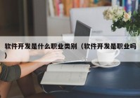 軟件開發(fā)是什么職業(yè)類別（軟件開發(fā)是職業(yè)嗎）