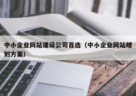 中小企業(yè)網(wǎng)站建設(shè)公司首選（中小企業(yè)網(wǎng)站規(guī)劃方案）